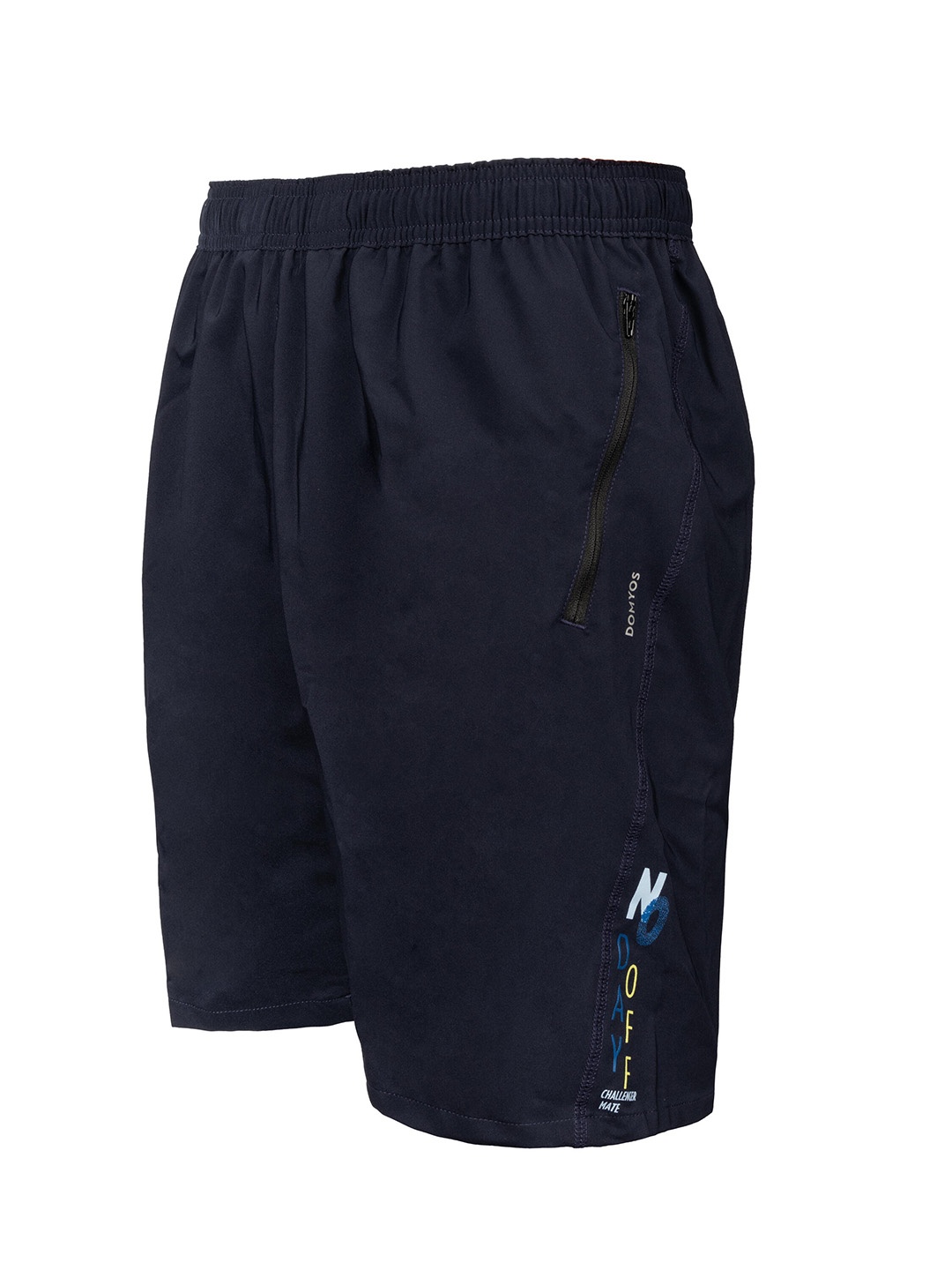 

Domyos By Decathlon Men Mid-Rise Above Knee Running Sports Shorts, Blue