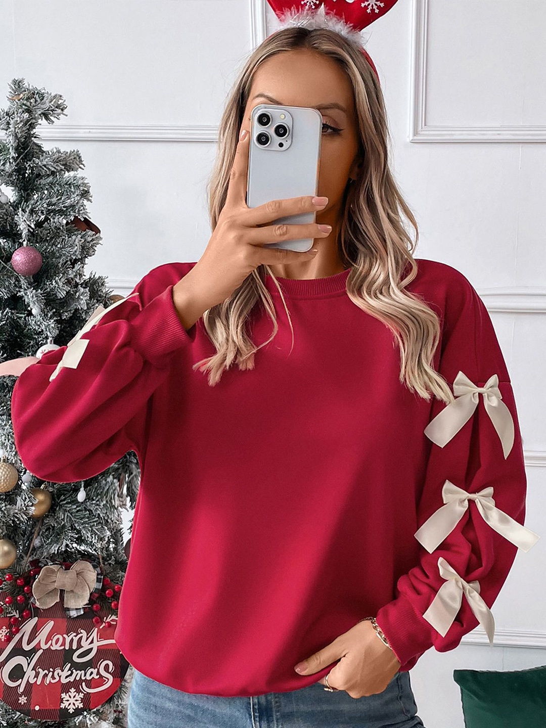 

StyleCast x Revolte Women Pullover, Red