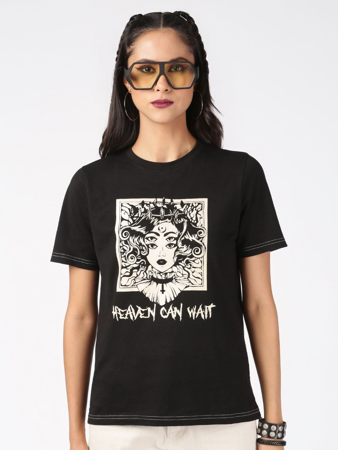 

De Moza Women T-shirt, Black