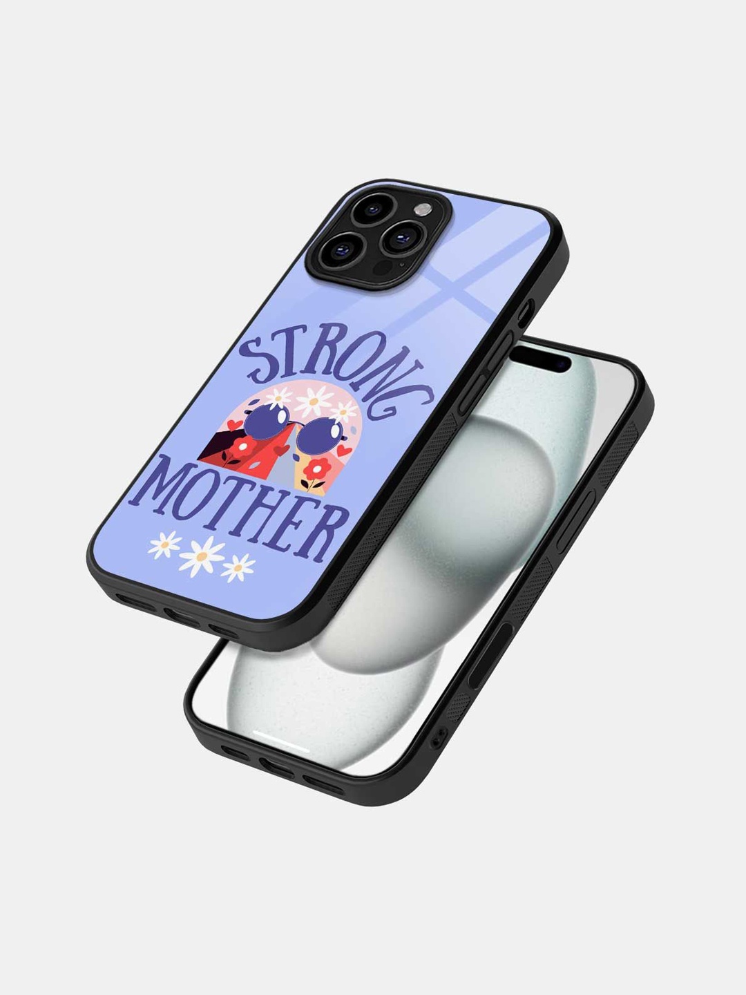 

macmerise Typography Printed iPhone 16 Pro Max Back Case Mobile Accessories, Violet