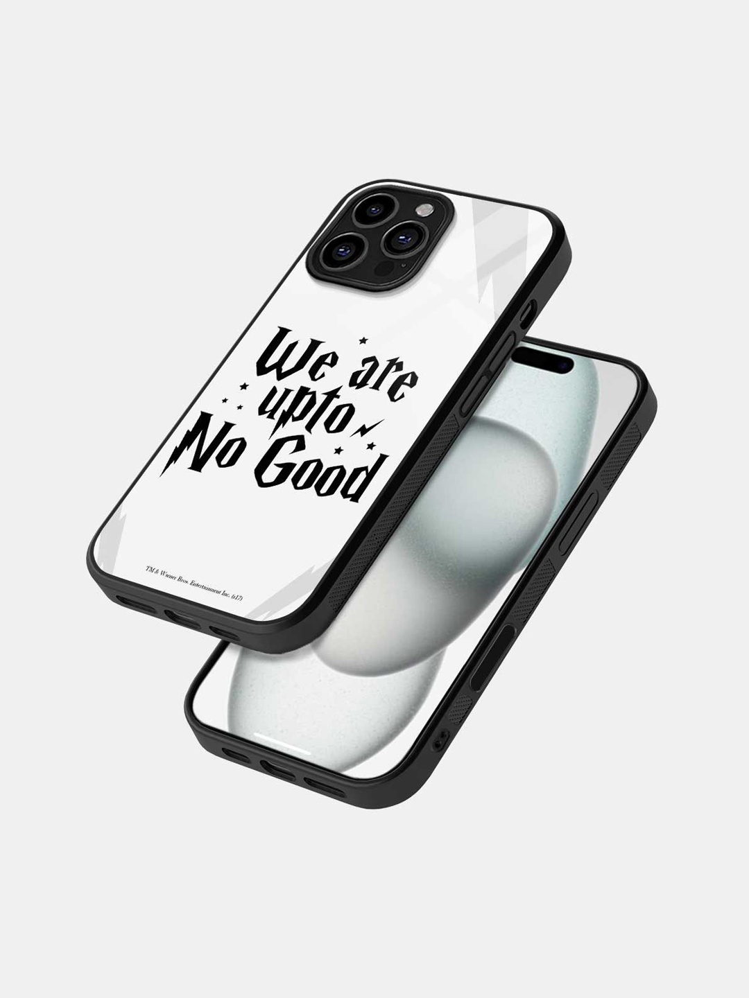 

macmerise Typography Printed iPhone 16 Pro Max Bumper Case Mobile Accessories, Black
