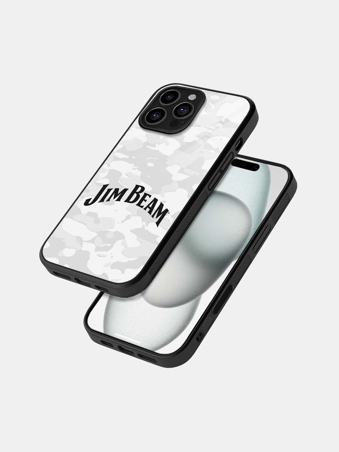 

macmerise Quirky Printed iPhone 16 Pro Max Bumper Case Mobile Accessories, Black