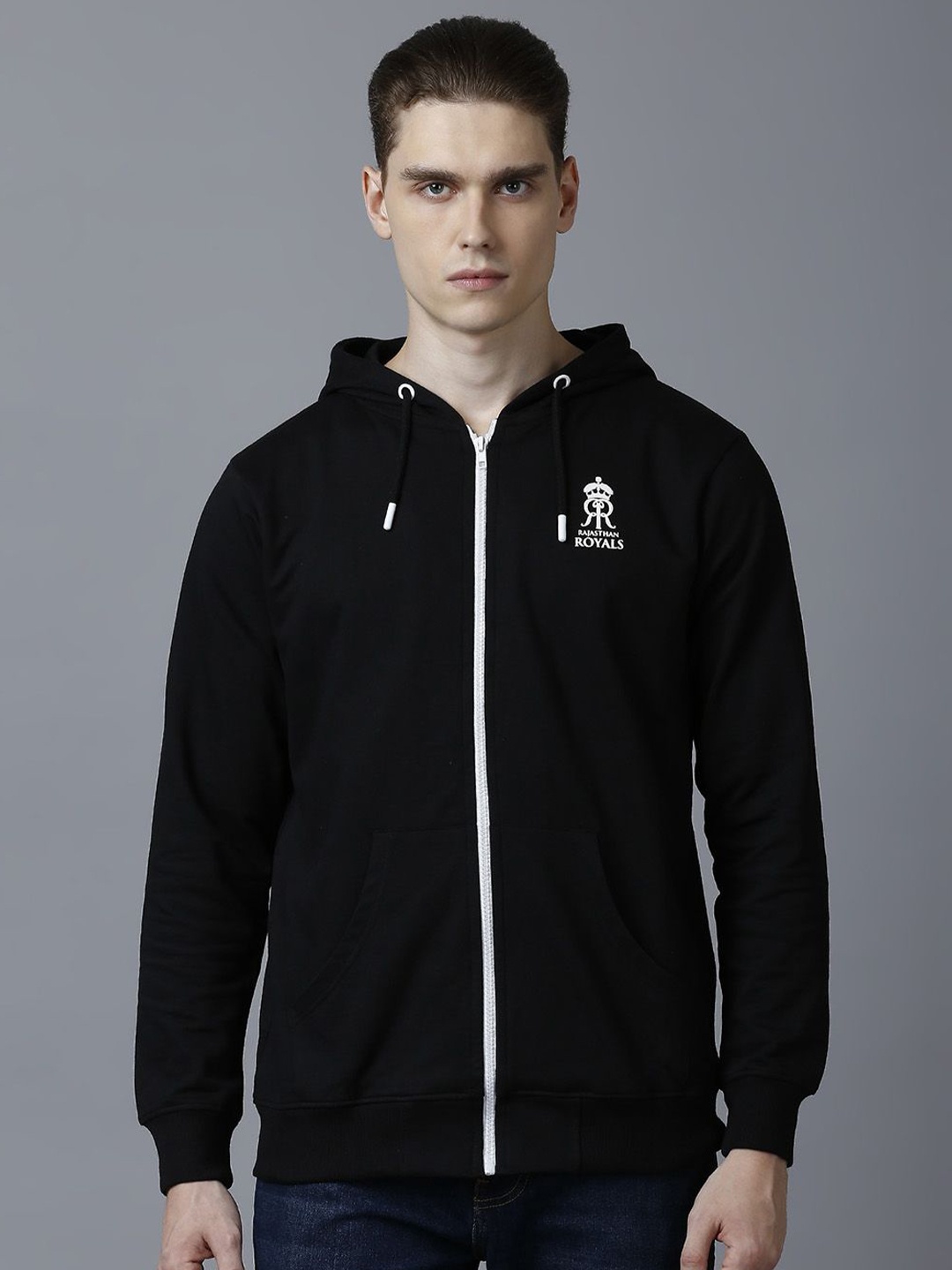 

FanCode Men Hooded Sweatshirt, Black