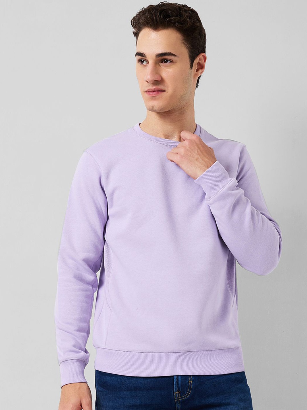 

ColorPlus Men Sweatshirt, Violet