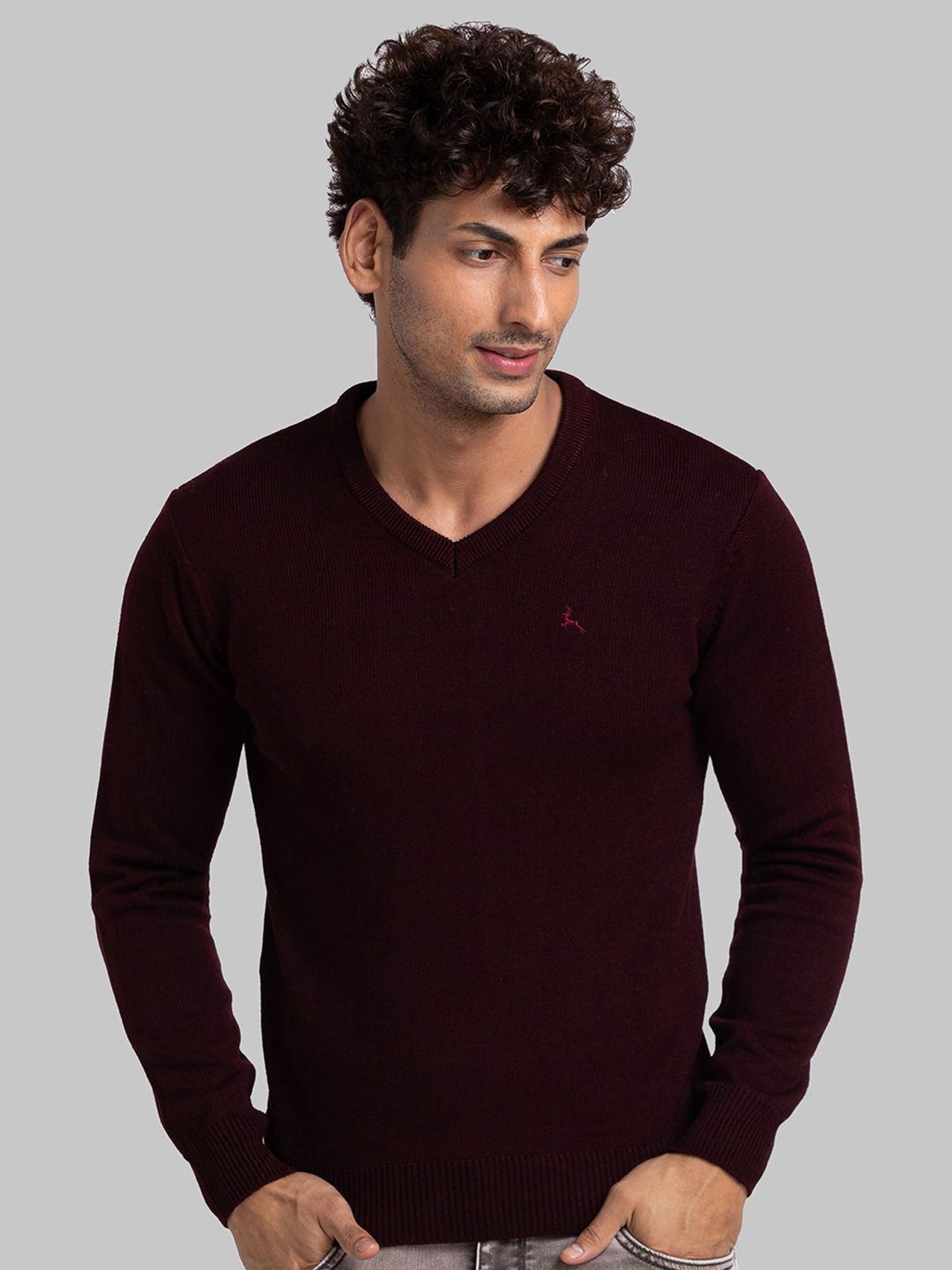 

Parx Men Pullover, Maroon