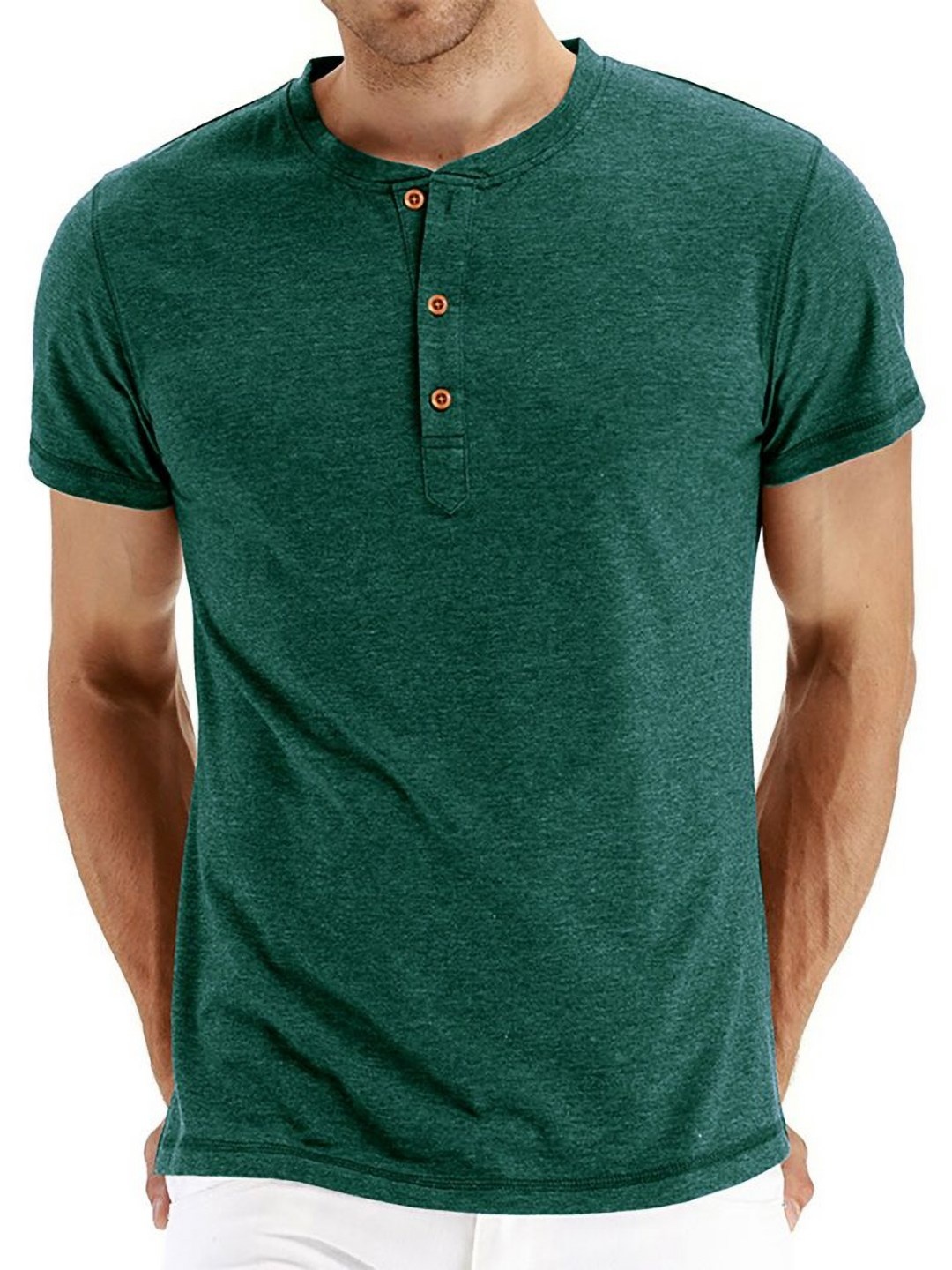 

StyleCast x Revolte Men T-shirt, Green