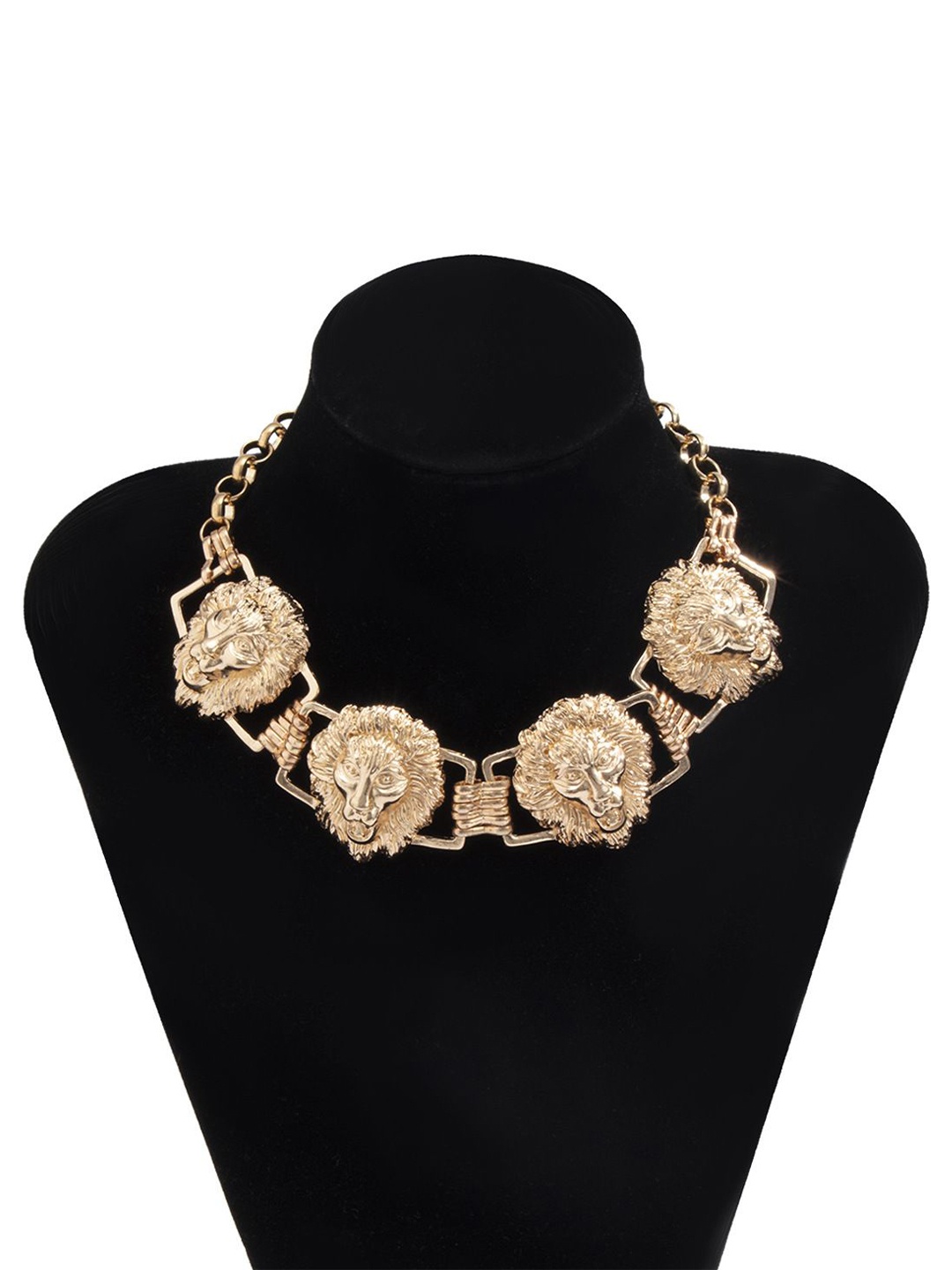 

Just Lil Things Statement Necklace, Gold