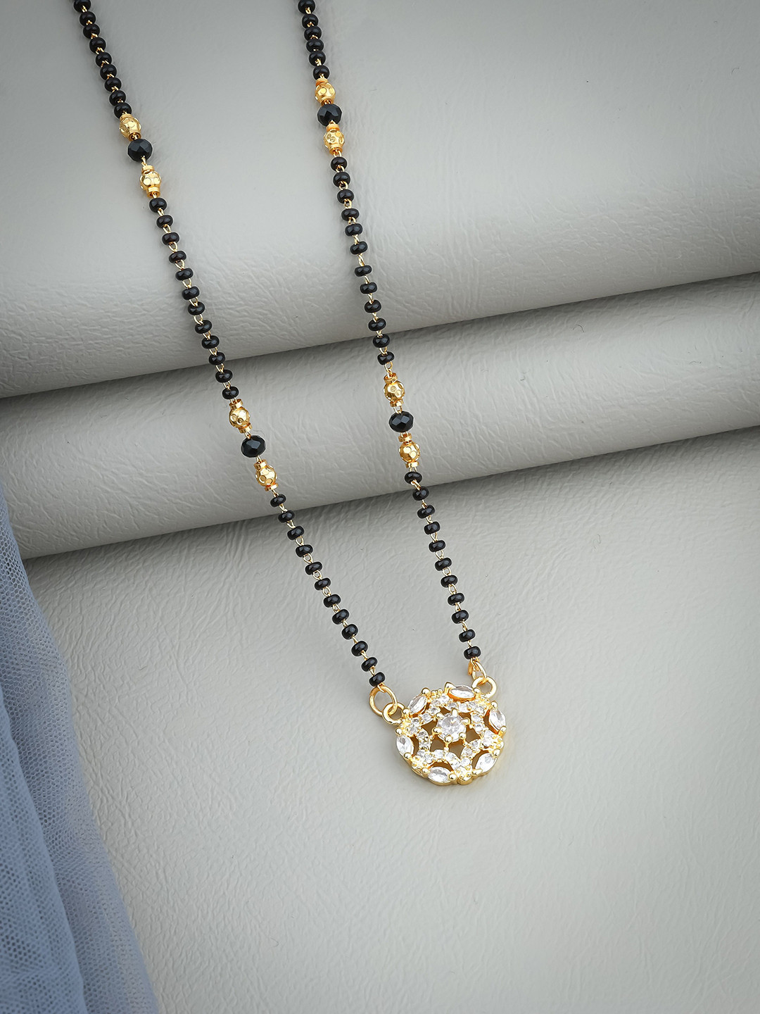 

Wynona Gold-Plated Mangalsutra