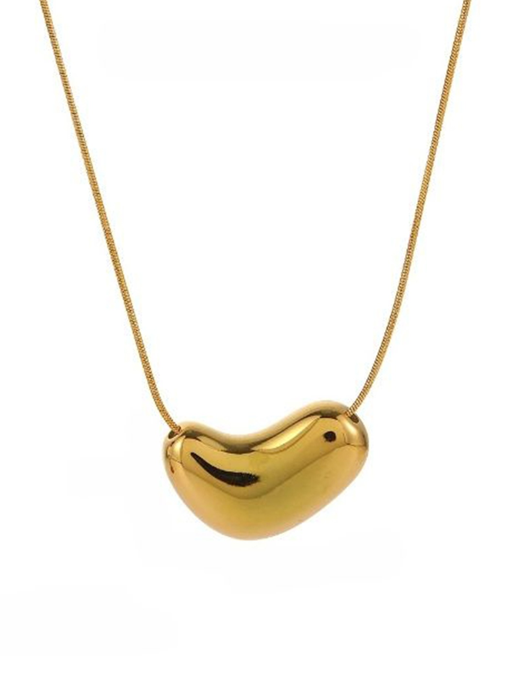 

Just Lil Things Heart Shaped Chain, Gold