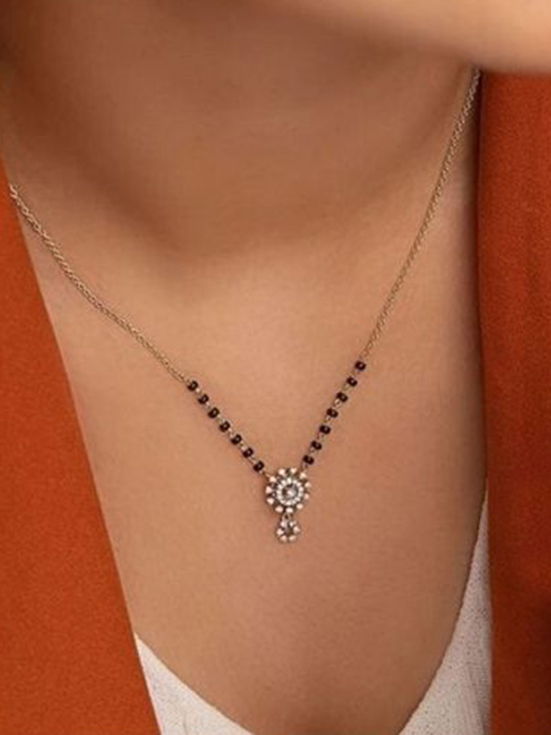 

Wynona Gold-Plated Mangalsutra