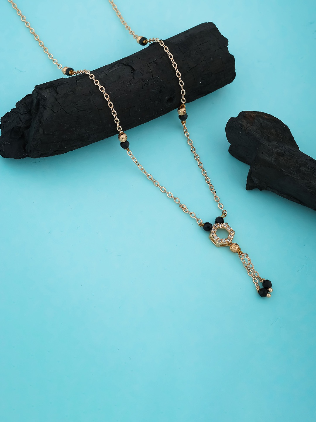 

Wynona Gold-Plated Mangalsutra