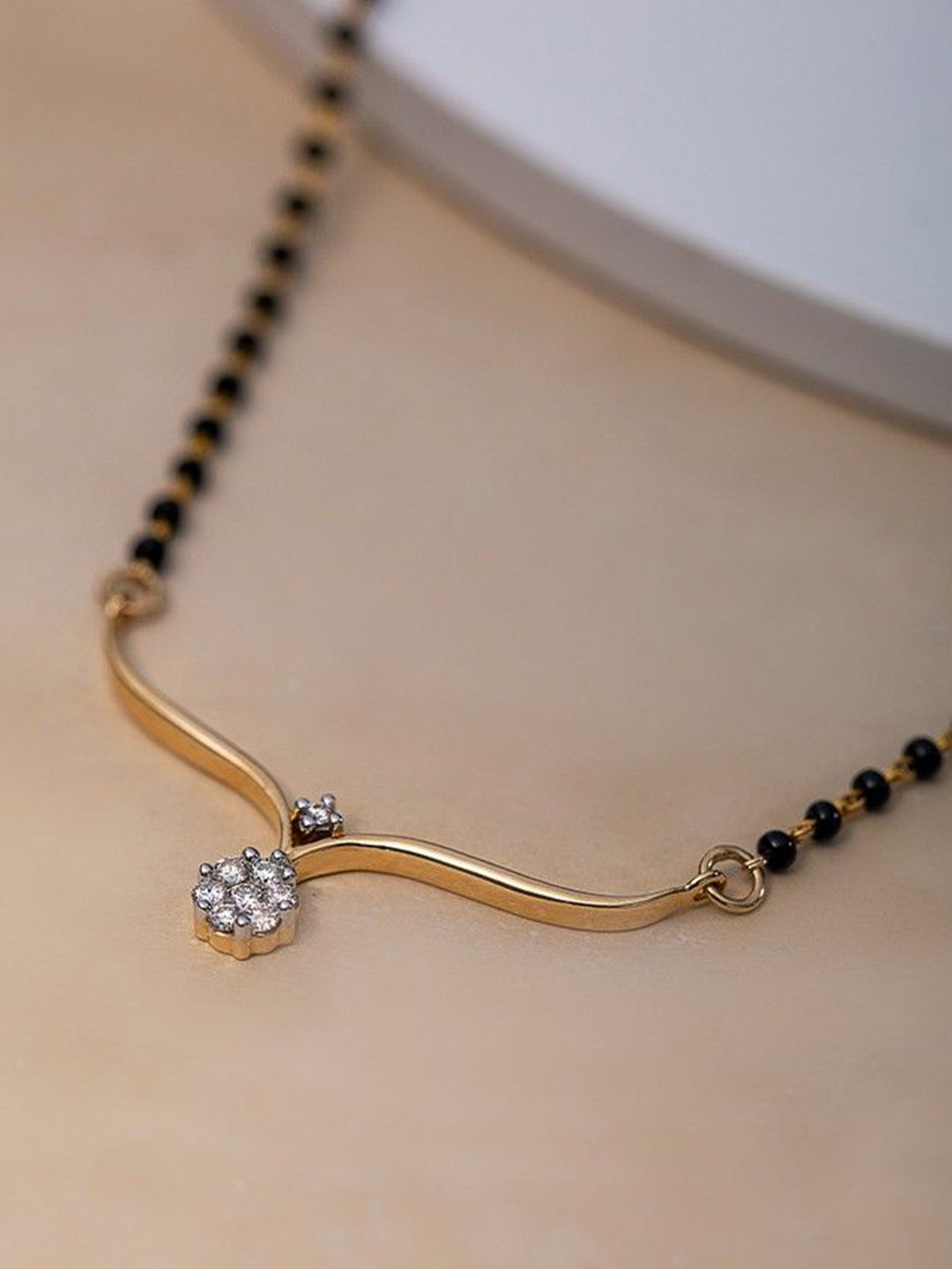 

Wynona Gold-Plated Mangalsutra