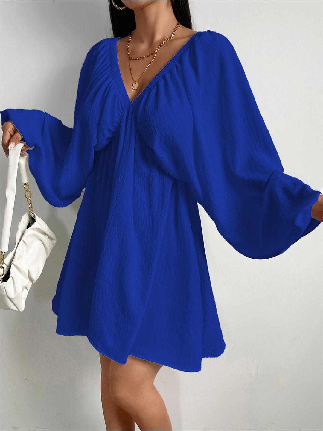 

StyleCast x Revolte A-Line Mini Dress, Blue