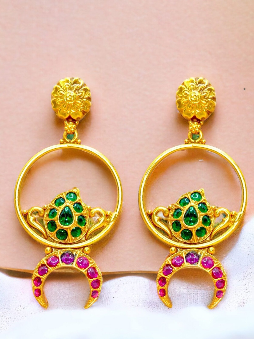 

Luxevogue Contemporary Drop Earrings, Yellow