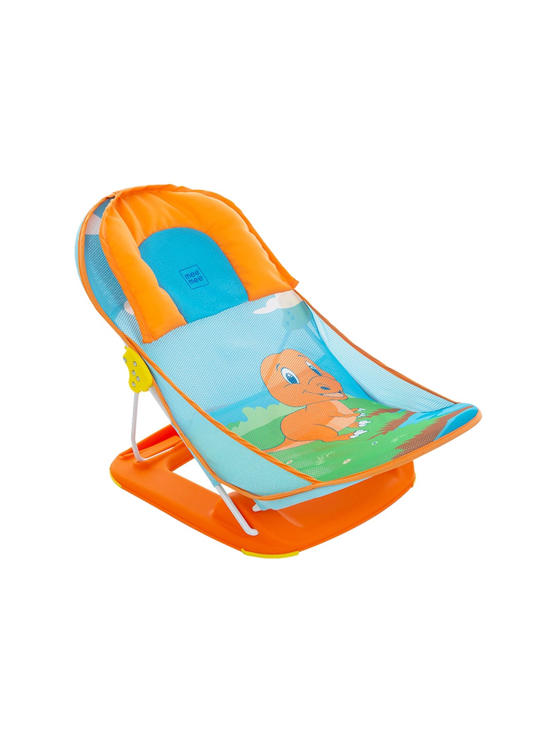 

MeeMee Infants Orange-Colored & Blue Printed Baby Bathers