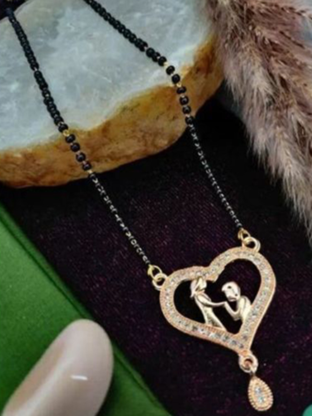 

Wynona Gold-Plated Mangalsutra