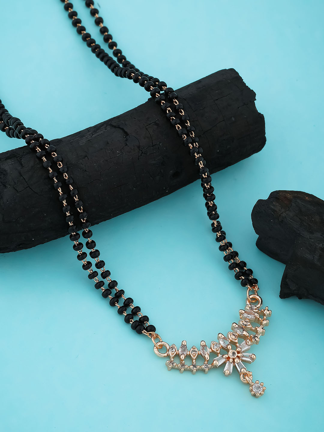 

Wynona Gold-Plated Mangalsutra