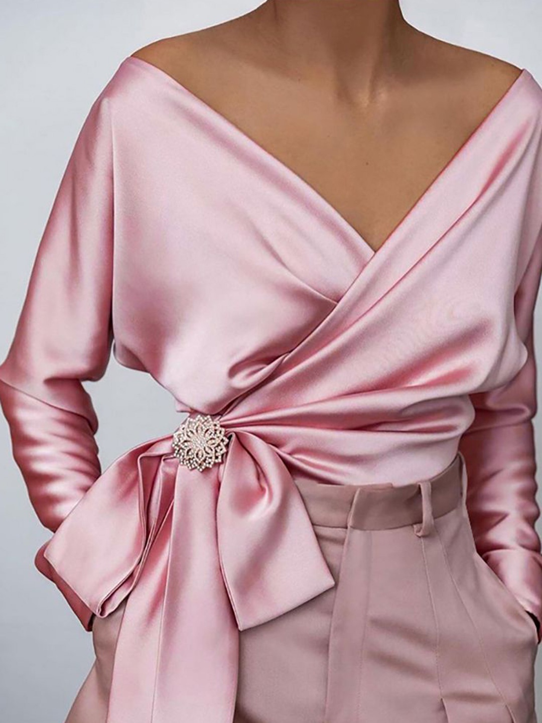 

StyleCast x Revolte Top, Pink