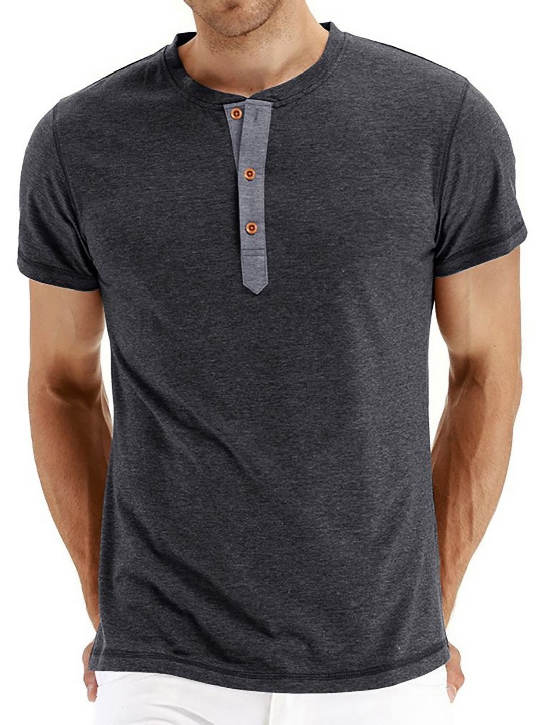 

StyleCast x Revolte Men T-shirt, Grey
