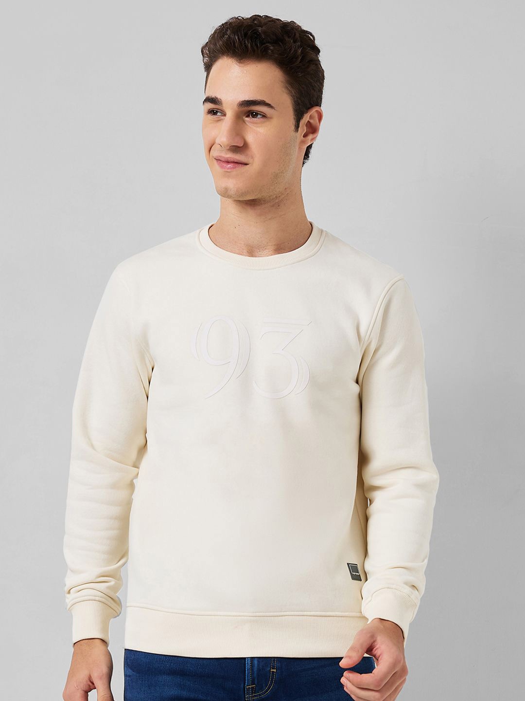 

ColorPlus Men Sweatshirt, White