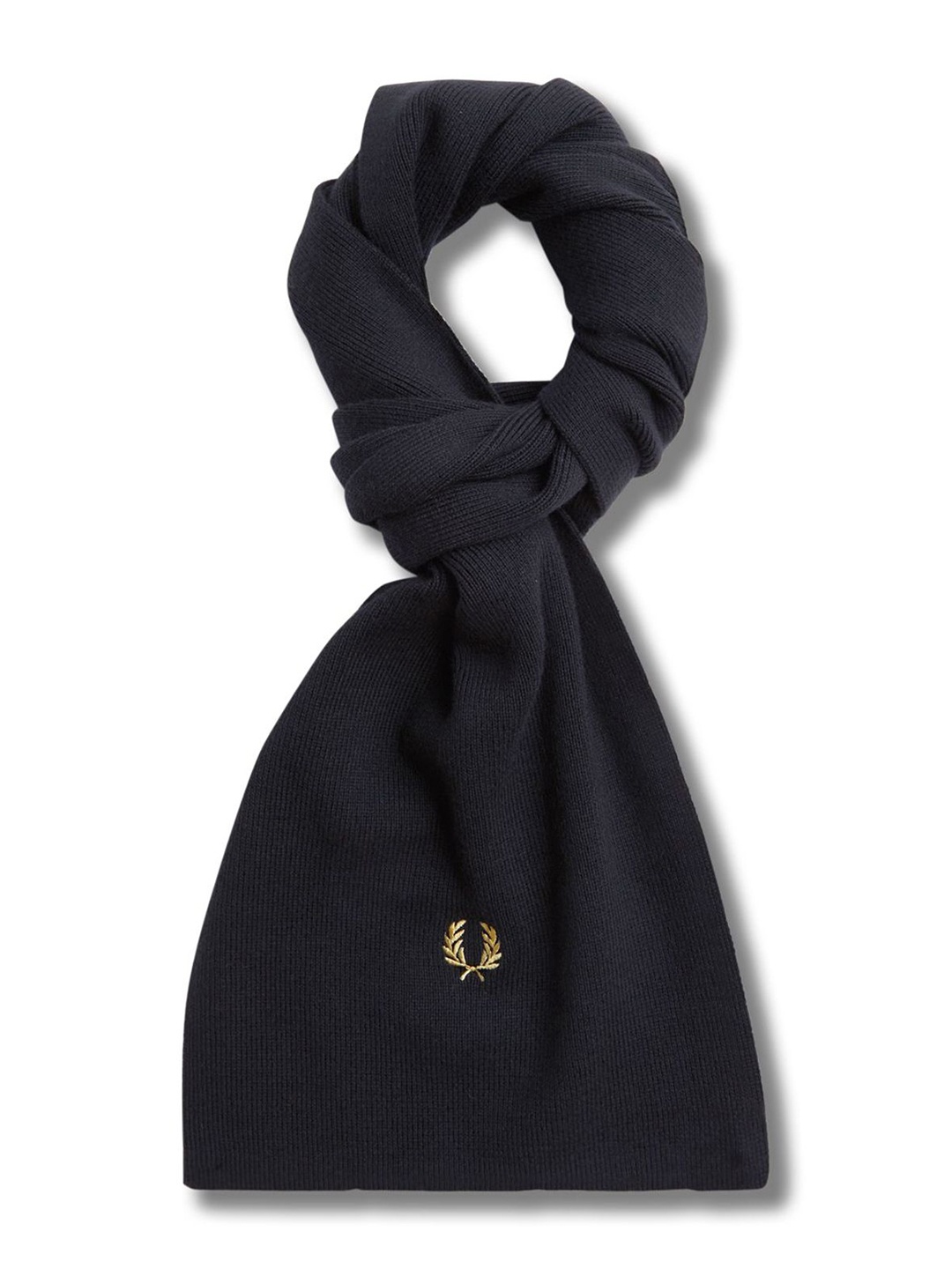 

Fred Perry Men Embroidered Scarf, Black