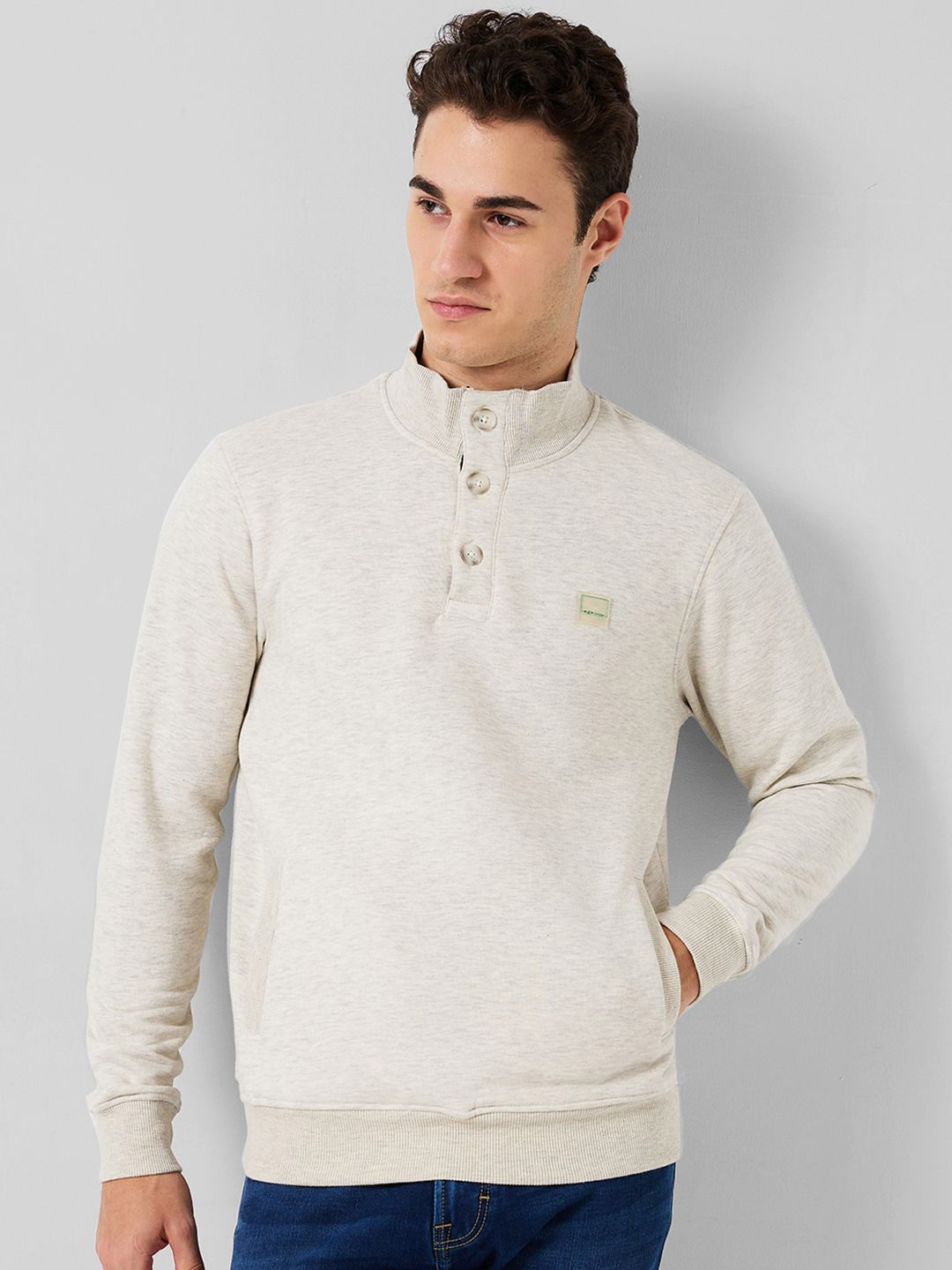 

ColorPlus Men Sweatshirt, Brown