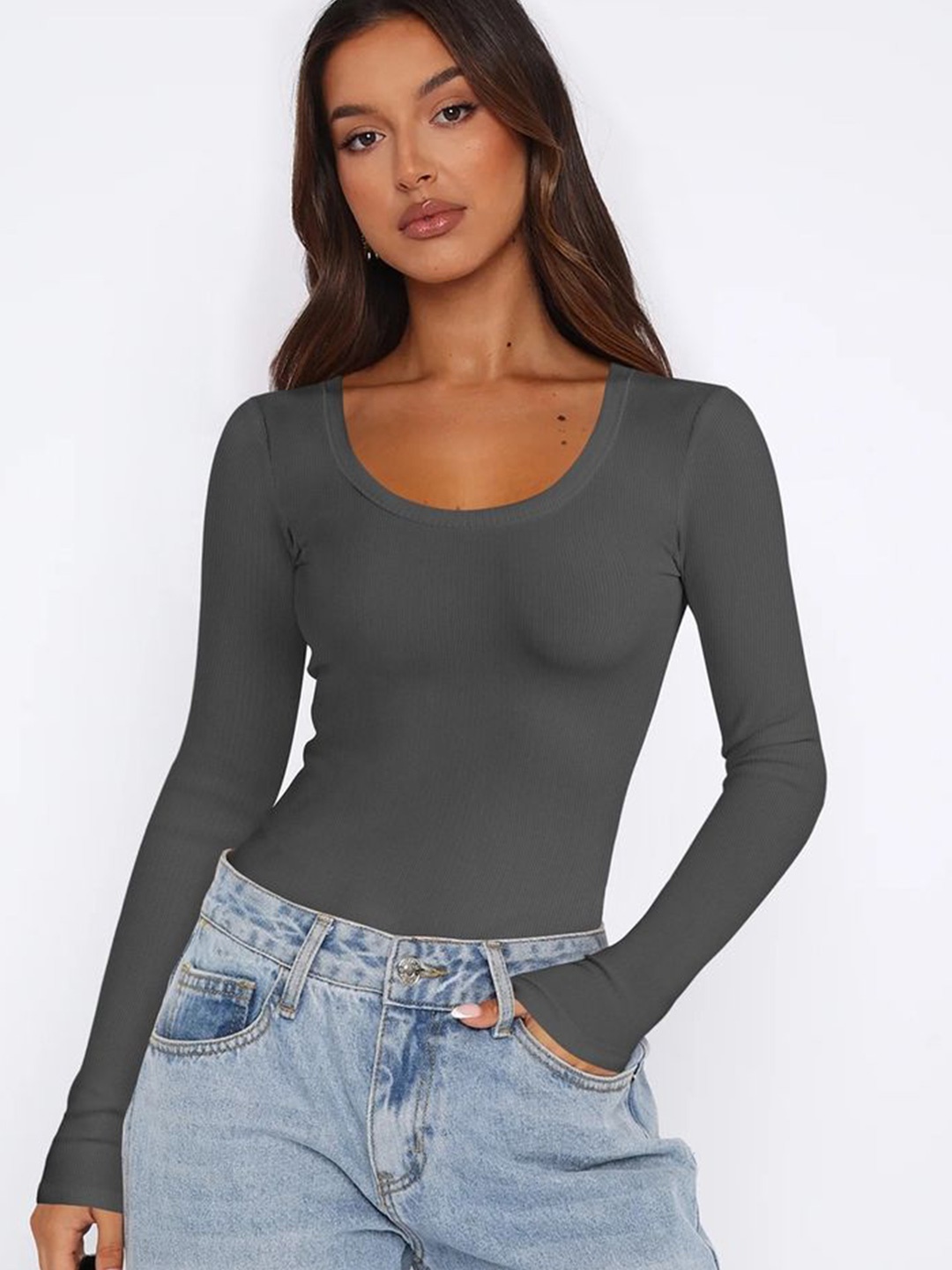 

LULU & SKY Top, Grey