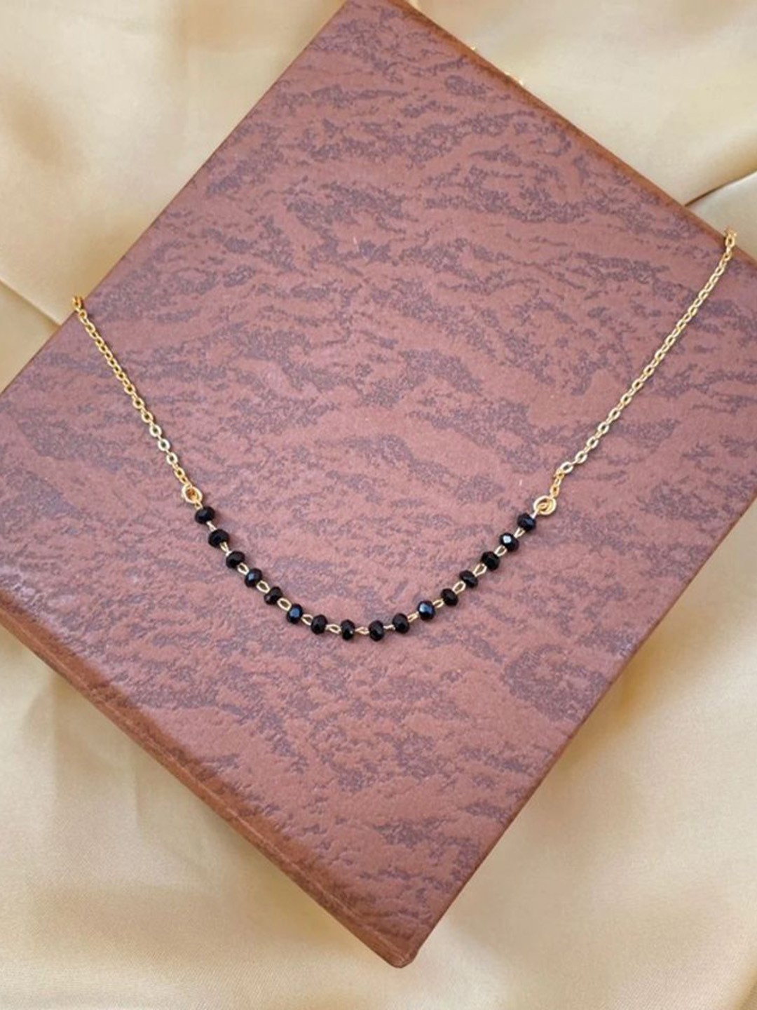 

Wynona Gold-Plated Mangalsutra