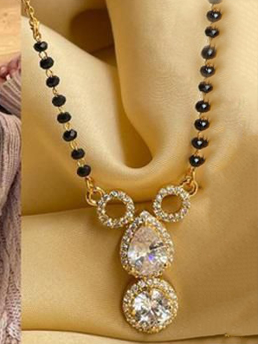 

Wynona Gold-Plated Mangalsutra