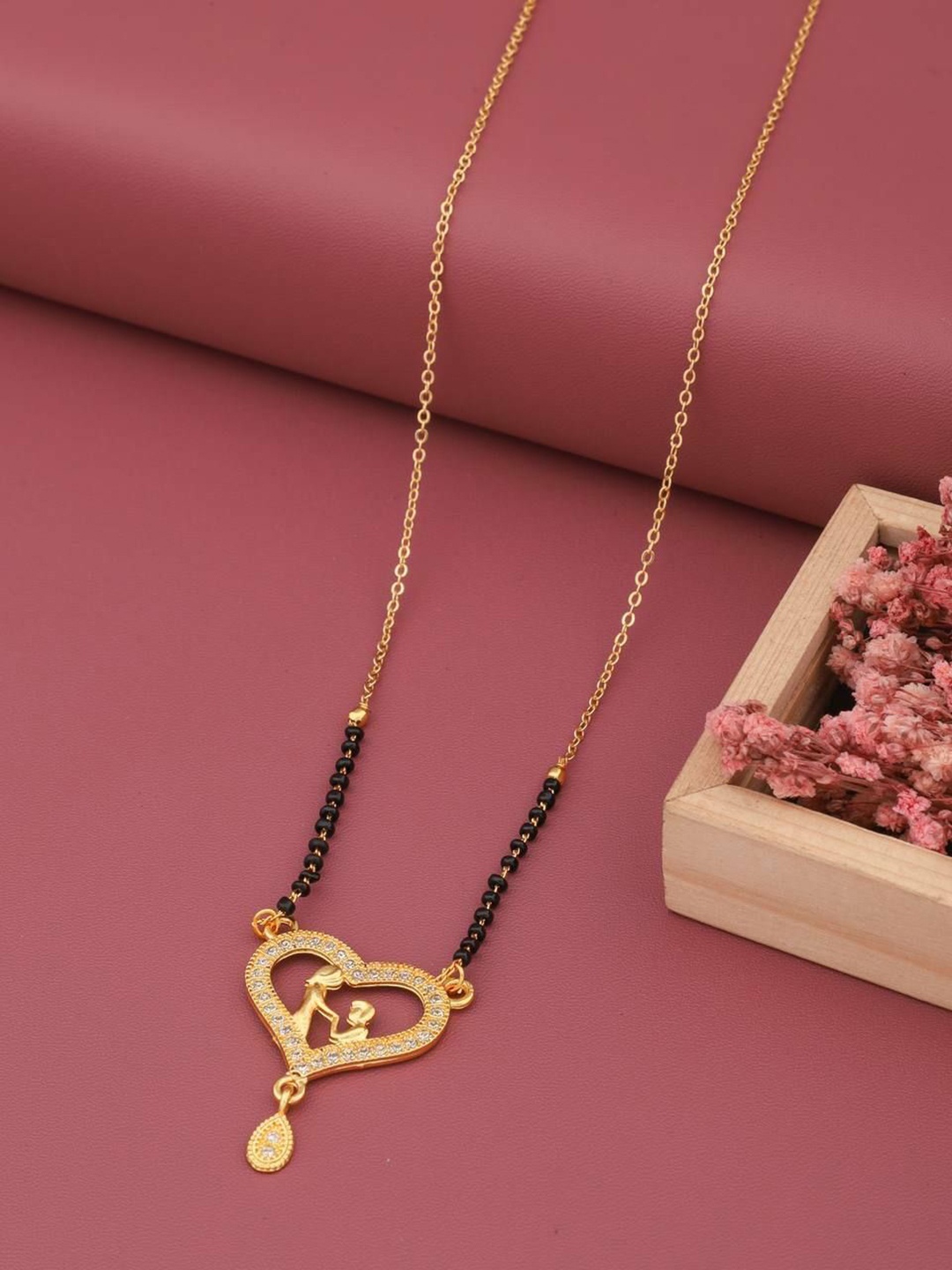 

Wynona Gold-Plated Mangalsutra