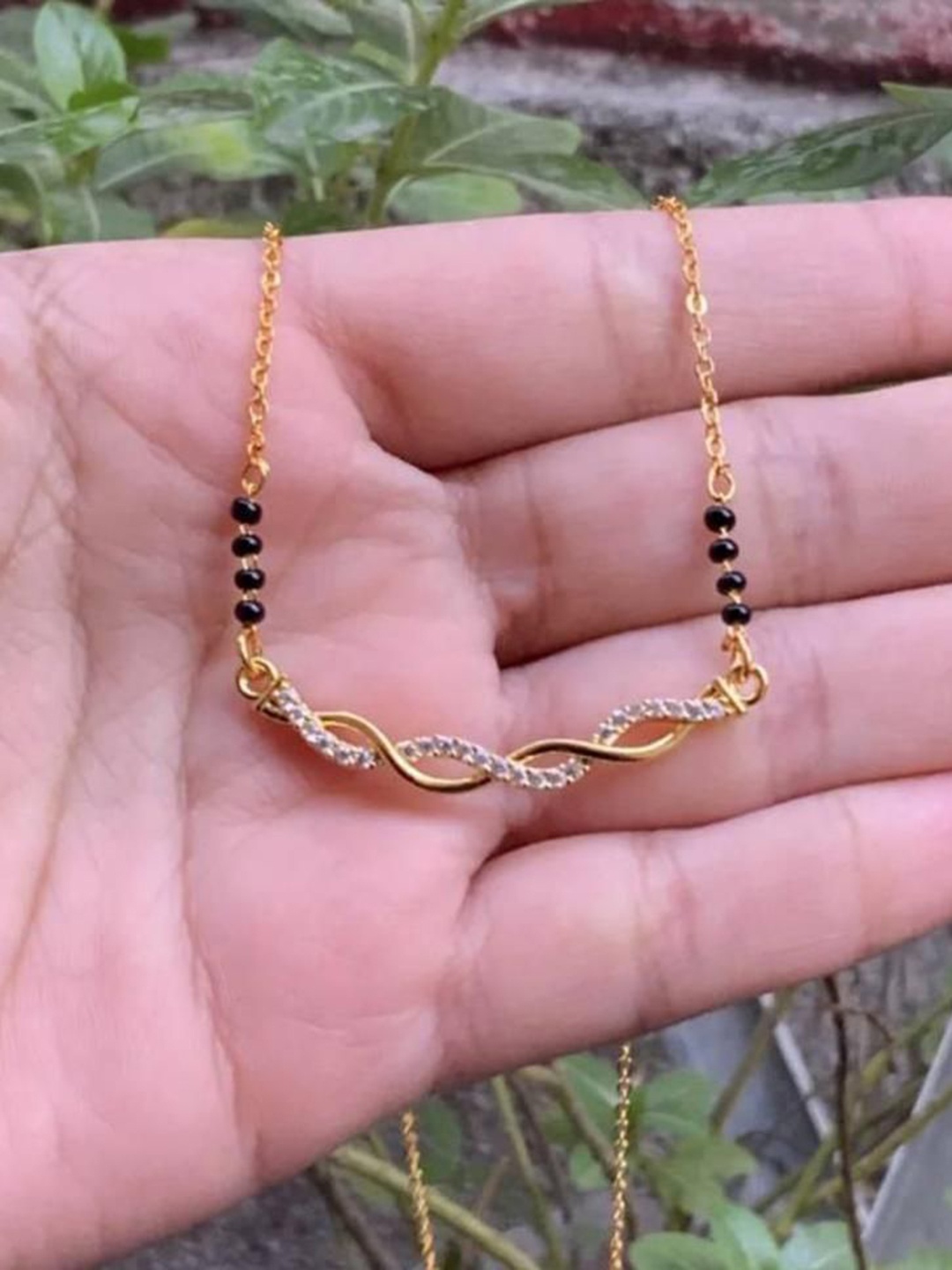 

Wynona Gold-Plated Mangalsutra