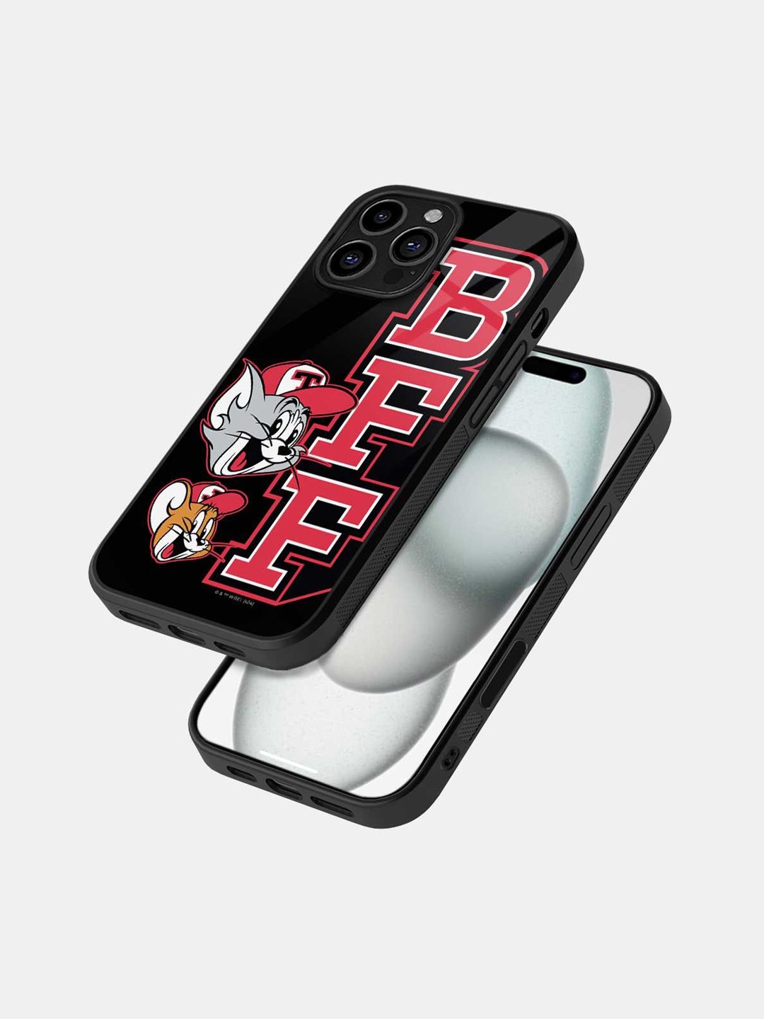 

macmerise Typography Printed iPhone 16 Pro Bumper Case Mobile Accessories, Black