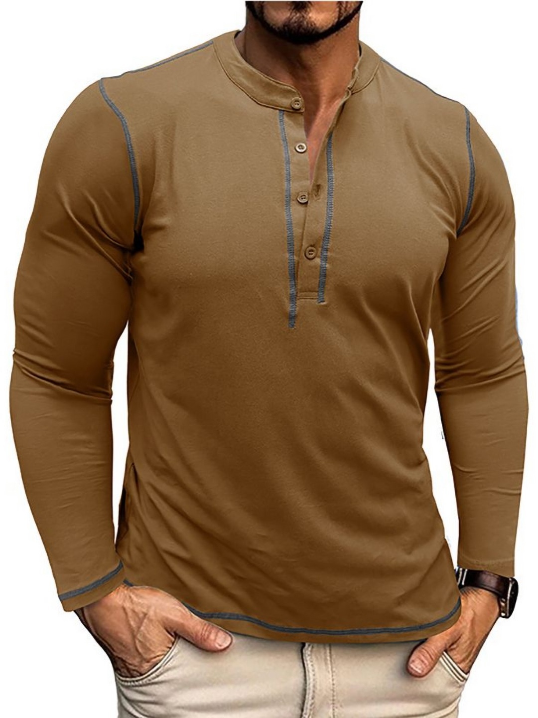 

StyleCast x Revolte Men T-shirt, Yellow