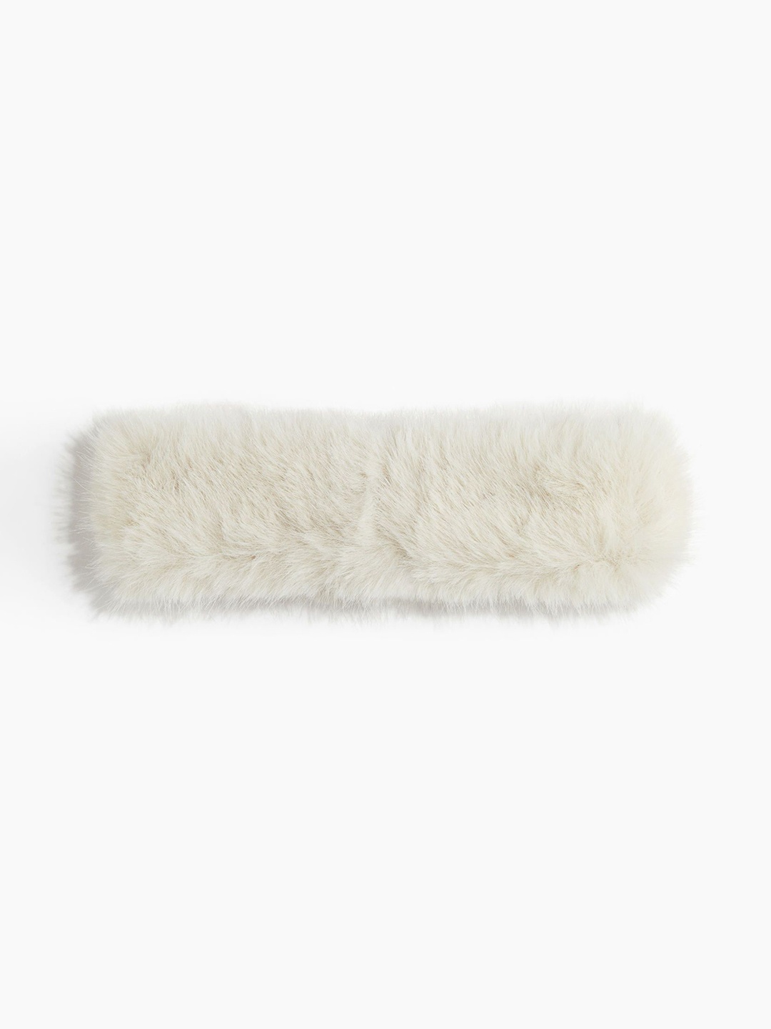 

H&M Fleece-Lined Fluffy Headband, Beige