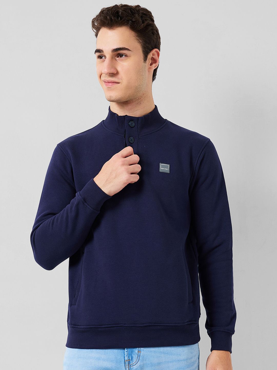 

ColorPlus Men Sweatshirt, Blue