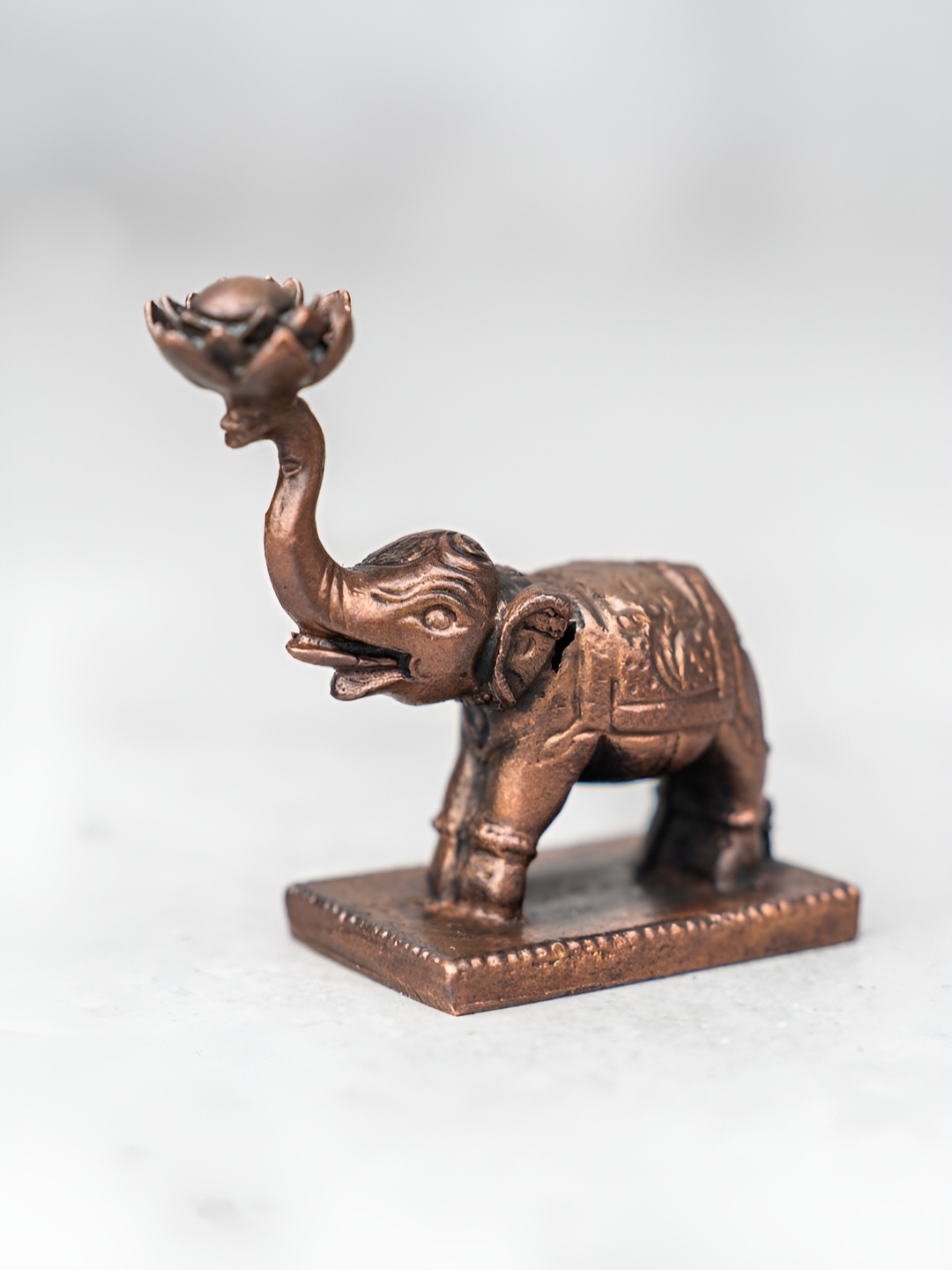 

The Advitya Copper-Toned Religious Figurine Showpiece