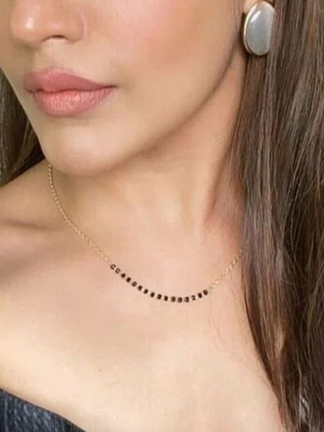 

Wynona Gold-Plated Mangalsutra