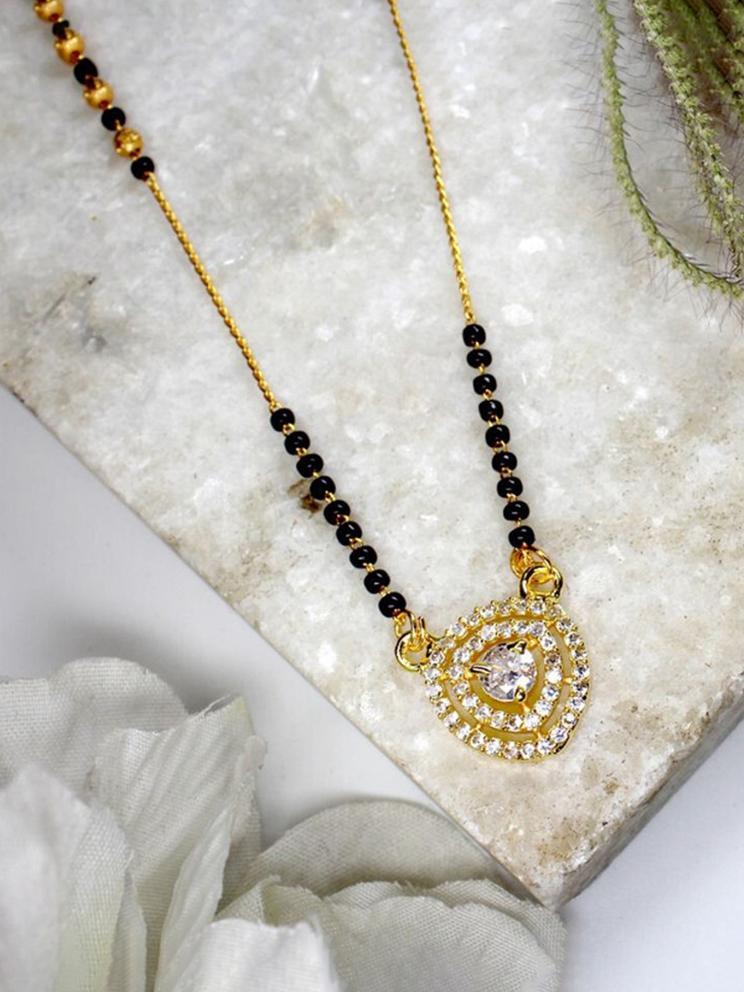 

Wynona Gold-Plated Mangalsutra