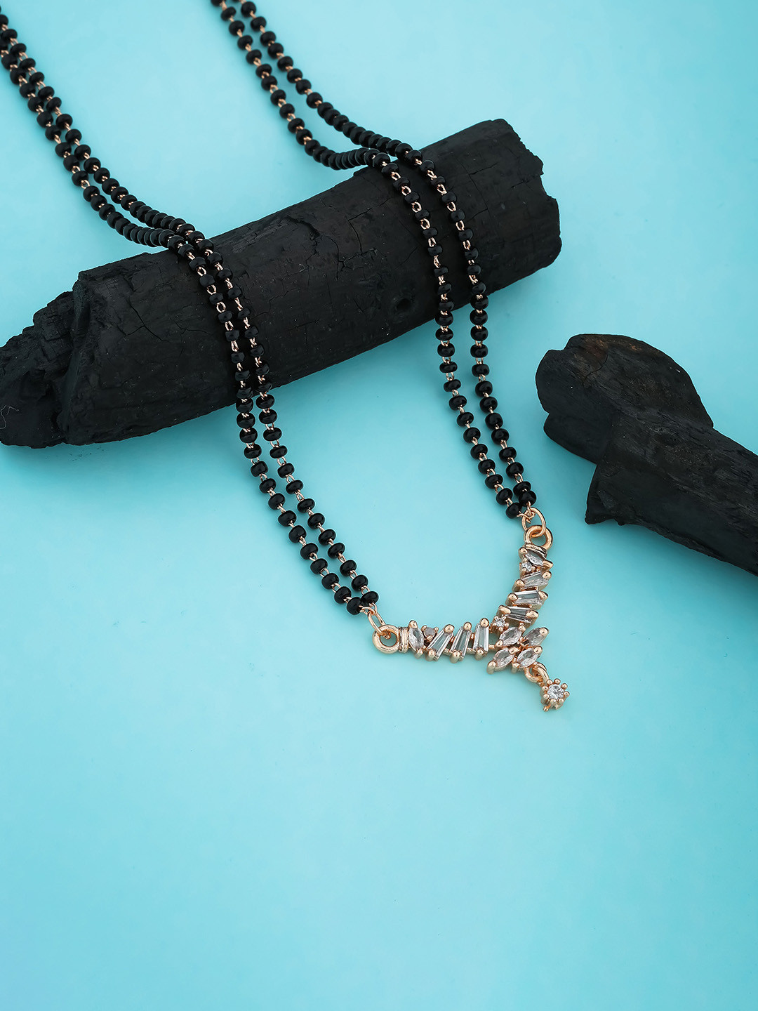 

Wynona Gold-Plated Mangalsutra
