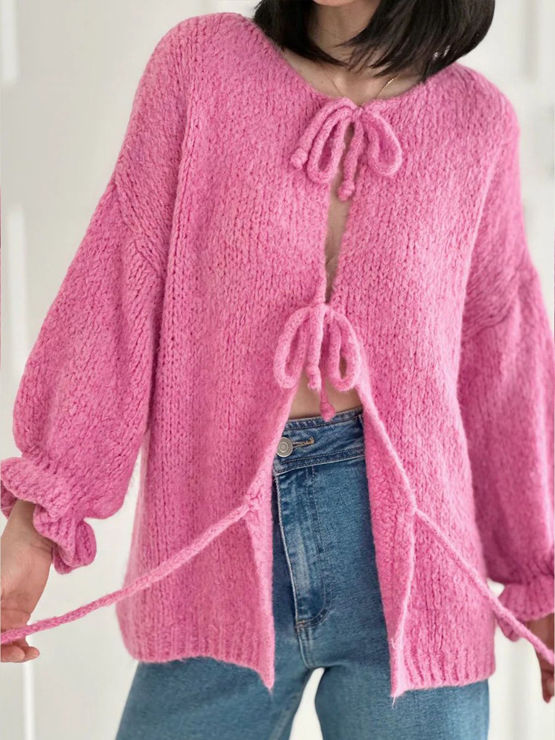 

LULU & SKY Women Cardigan, Red