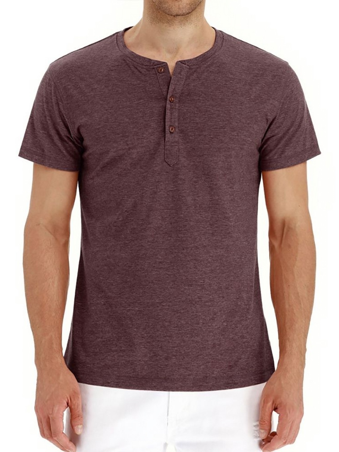 

StyleCast x Revolte Men T-shirt, Coffee brown