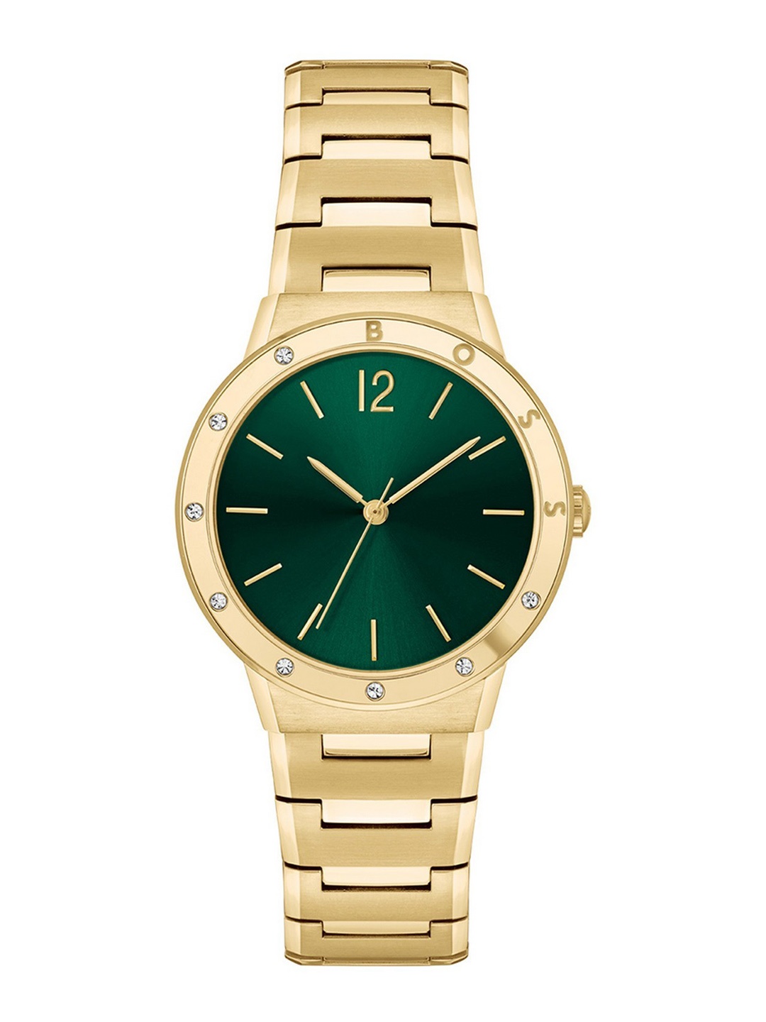 

BOSS Women Breath Analogue Watch 1502649, Green