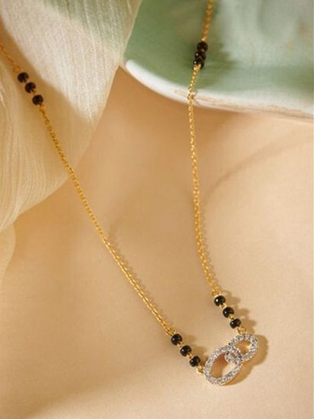 

Wynona Gold-Plated Mangalsutra