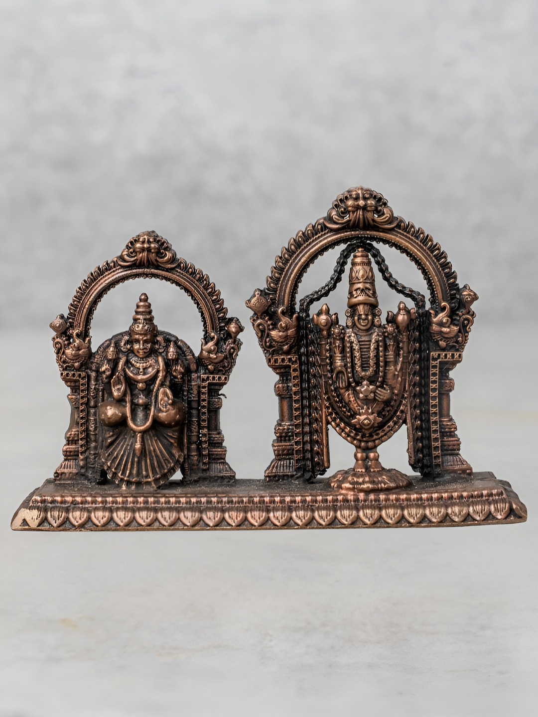 

The Advitya Copper-Toned Religious Idol Showpiece