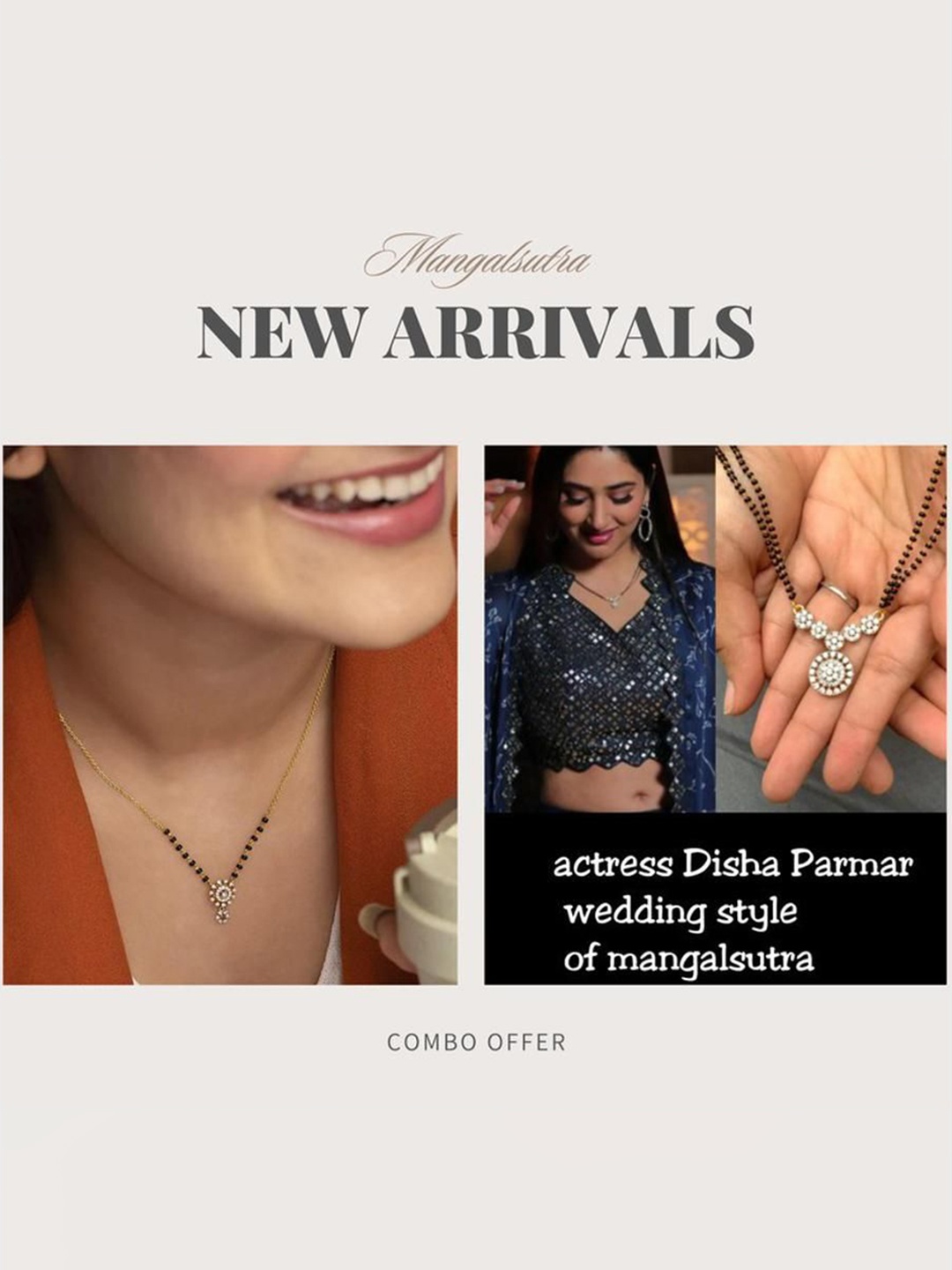 

Wynona Gold-Plated Mangalsutra