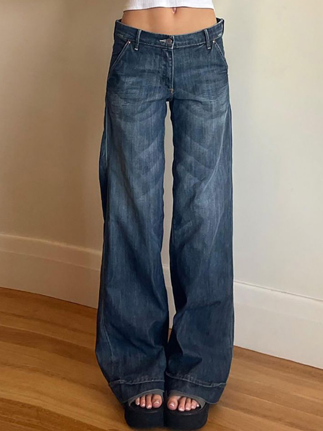 

StyleCast x Revolte Women Light Fade Jeans, Blue