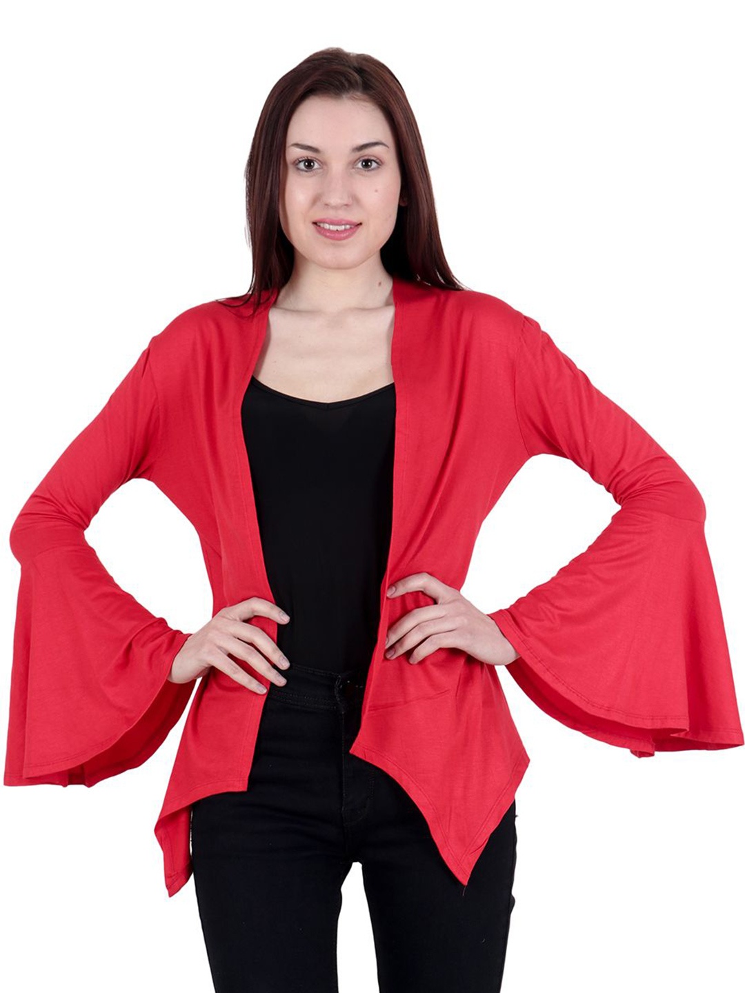 

SCORPIUS Women Shrug, Red