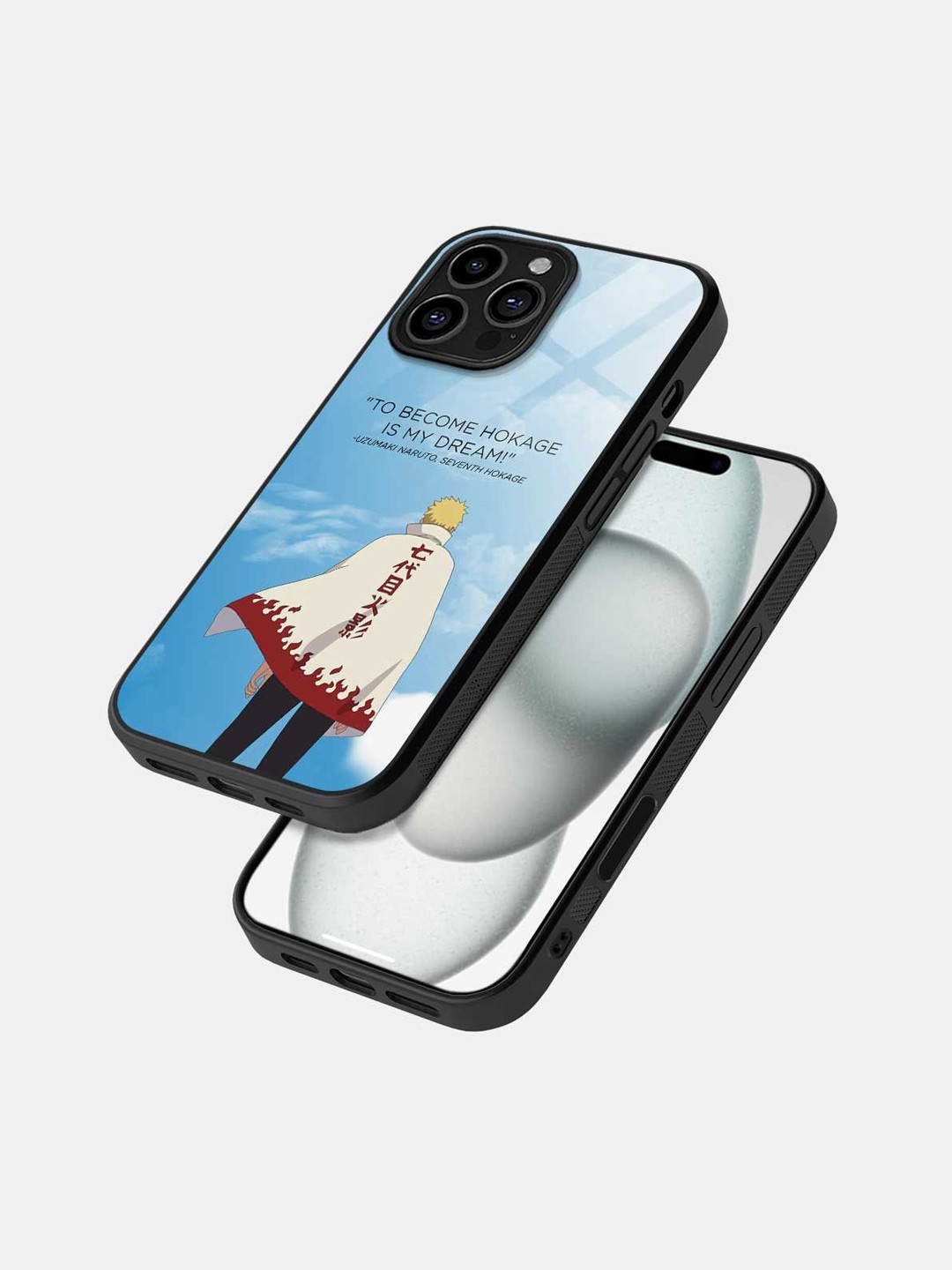 

macmerise Typography Printed iPhone 16 Pro Max Bumper Case Mobile Accessories, Black