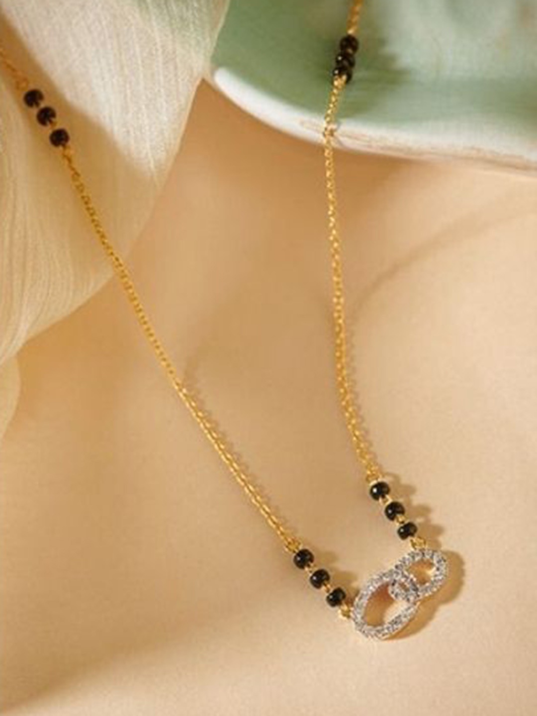 

Wynona Gold-Plated Mangalsutra