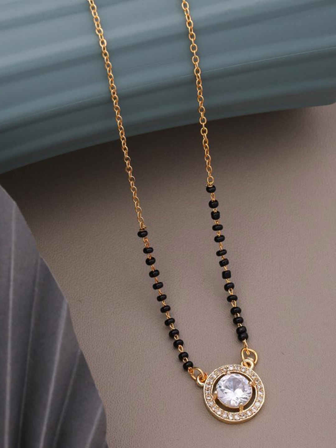 

Wynona Gold-Plated Mangalsutra